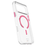 EFM Ibiza Glow In The Dark Case with D3O Zero - For iPhone 17 Pro - Pink