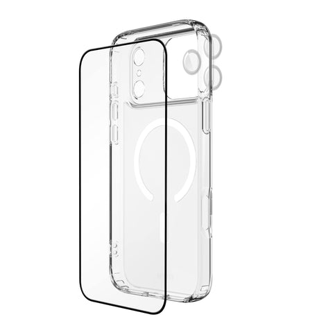 EFM 3-in-1 Case, Screen Armour and Camera Lens Armour Bundle - For iPhone 17 Pro Max