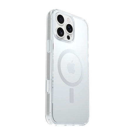OtterBox Symmetry MagSafe Case With Camera Button - For iPhone 16 Pro Max - Clear