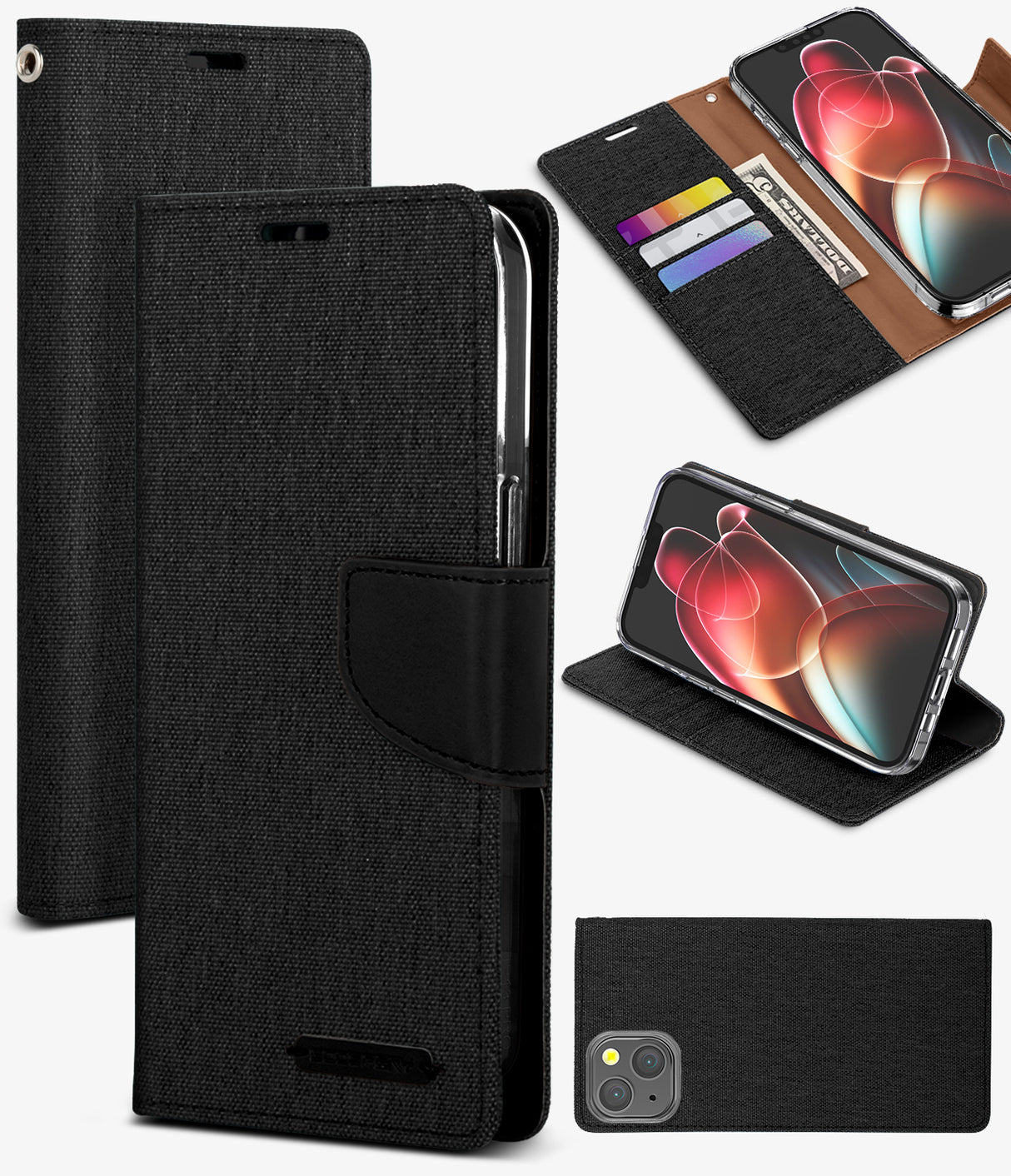 iPhone X Canvas Diary Case