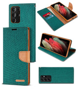 iPhone 13 Pro Max Canvas Diary Case