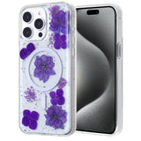 iPhone 13 Star Real Flower Magsafe Case