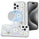 iPhone 13 Star Real Flower Magsafe Case