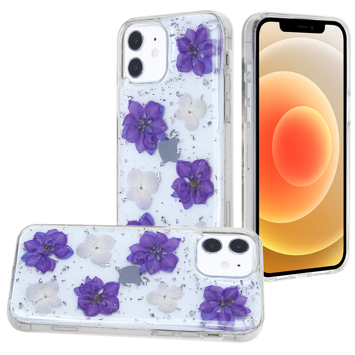 iPhone 12 Pro Star Real Flower Case