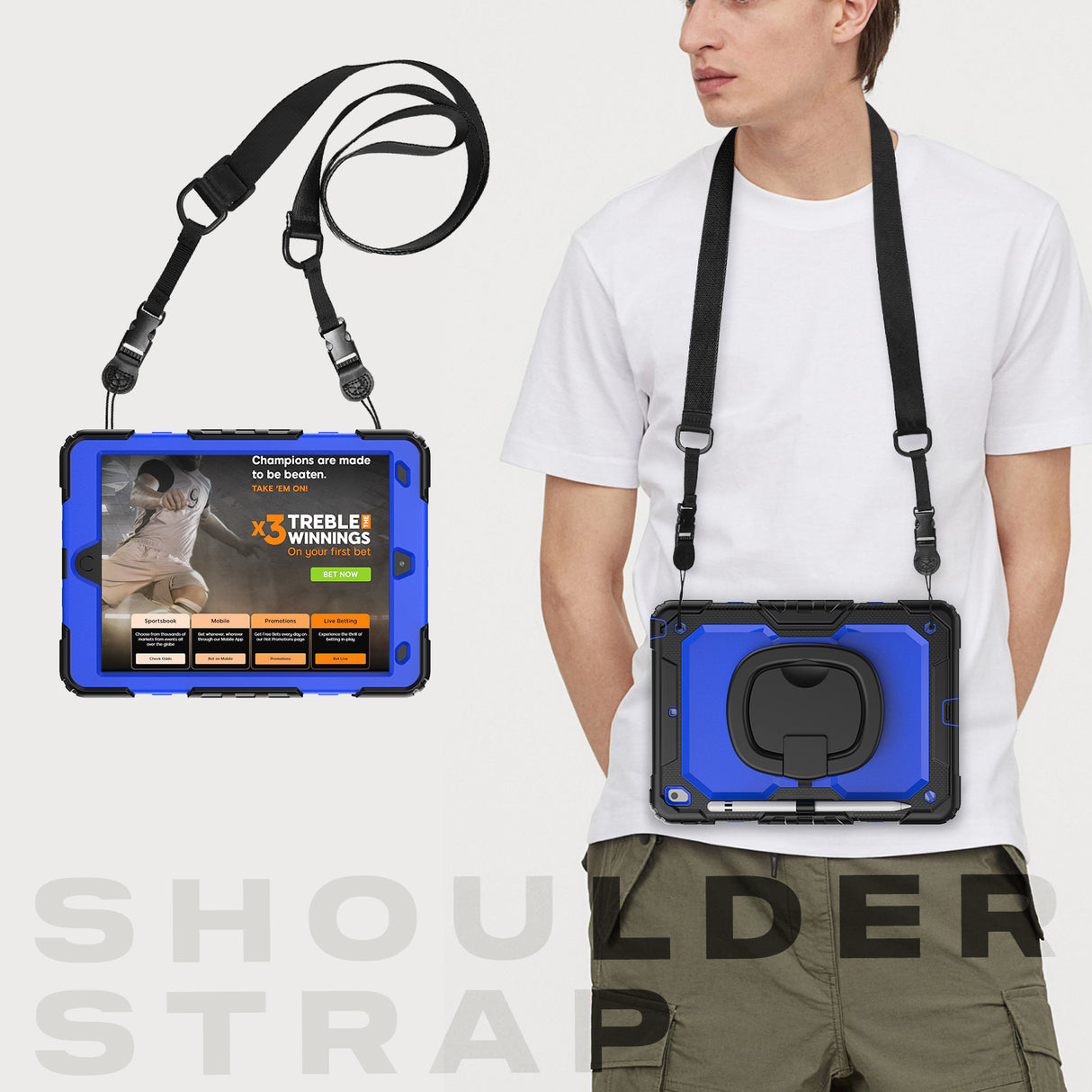 iPad Air 5 Ring Survivor Case