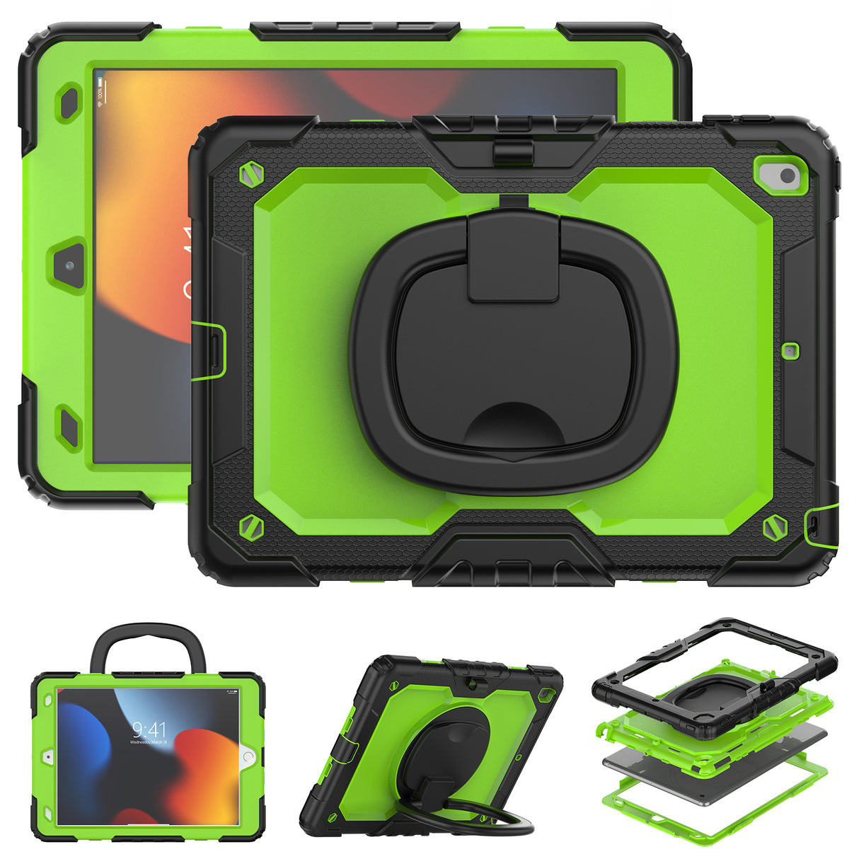 iPad Air 5 Ring Survivor Case