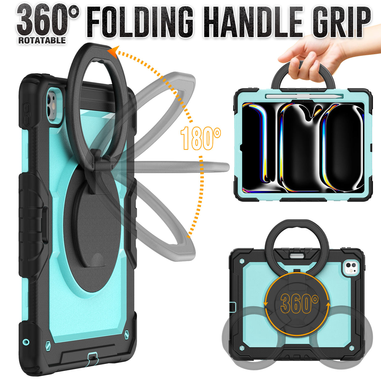 iPad Air 4 Ring Survivor Case