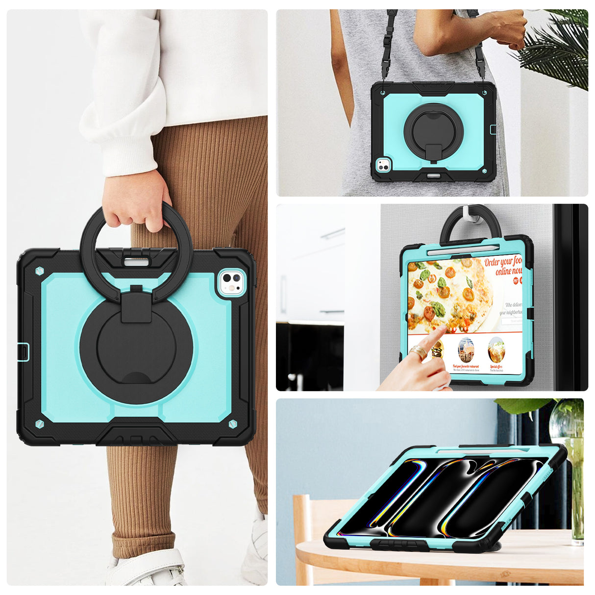 iPad Air 5 Ring Survivor Case