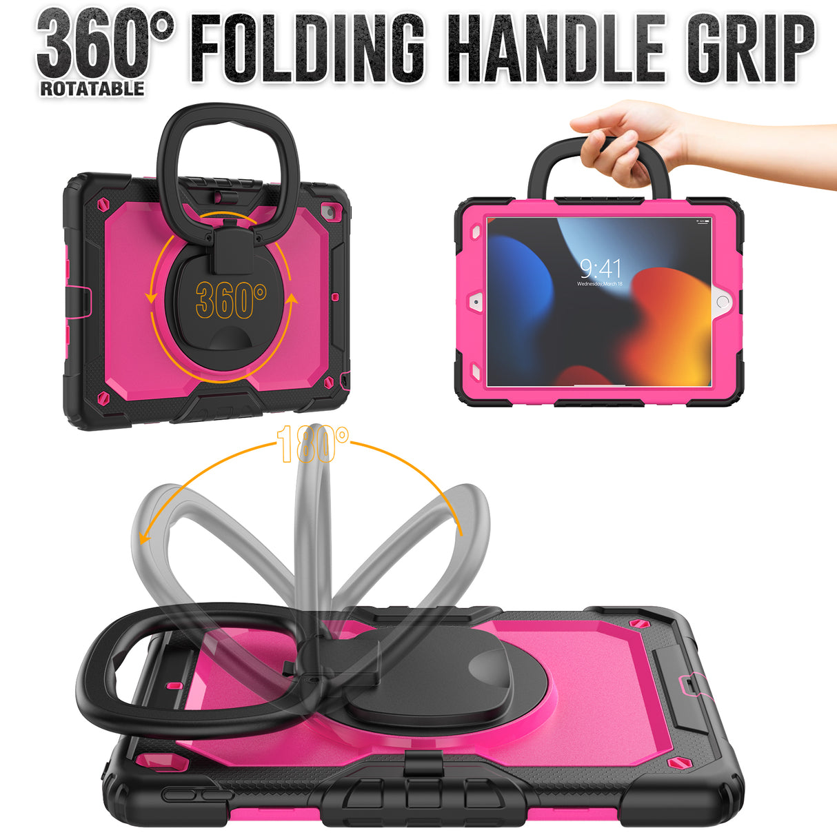 iPad Air 4 Ring Survivor Case
