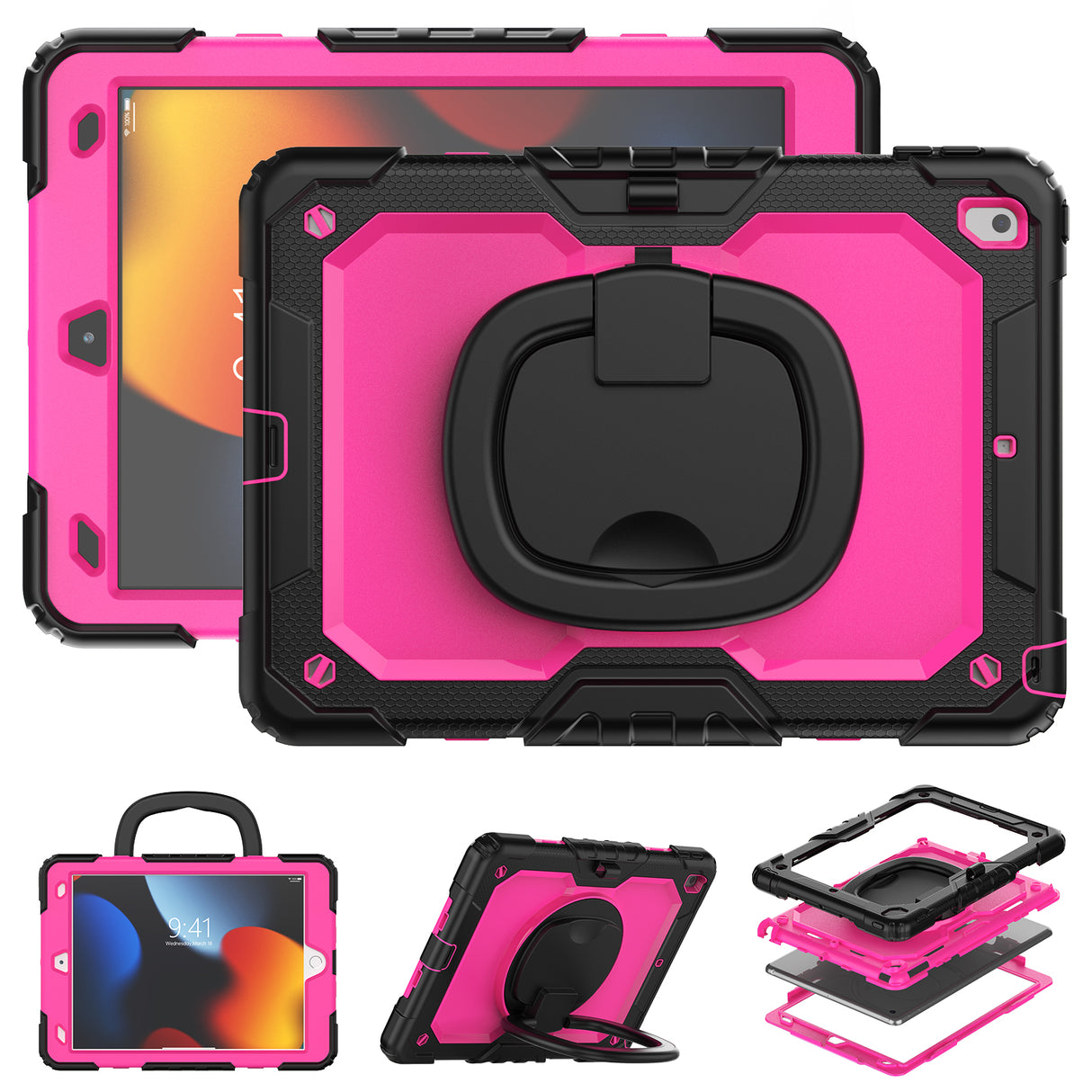 iPad Air 4 Ring Survivor Case