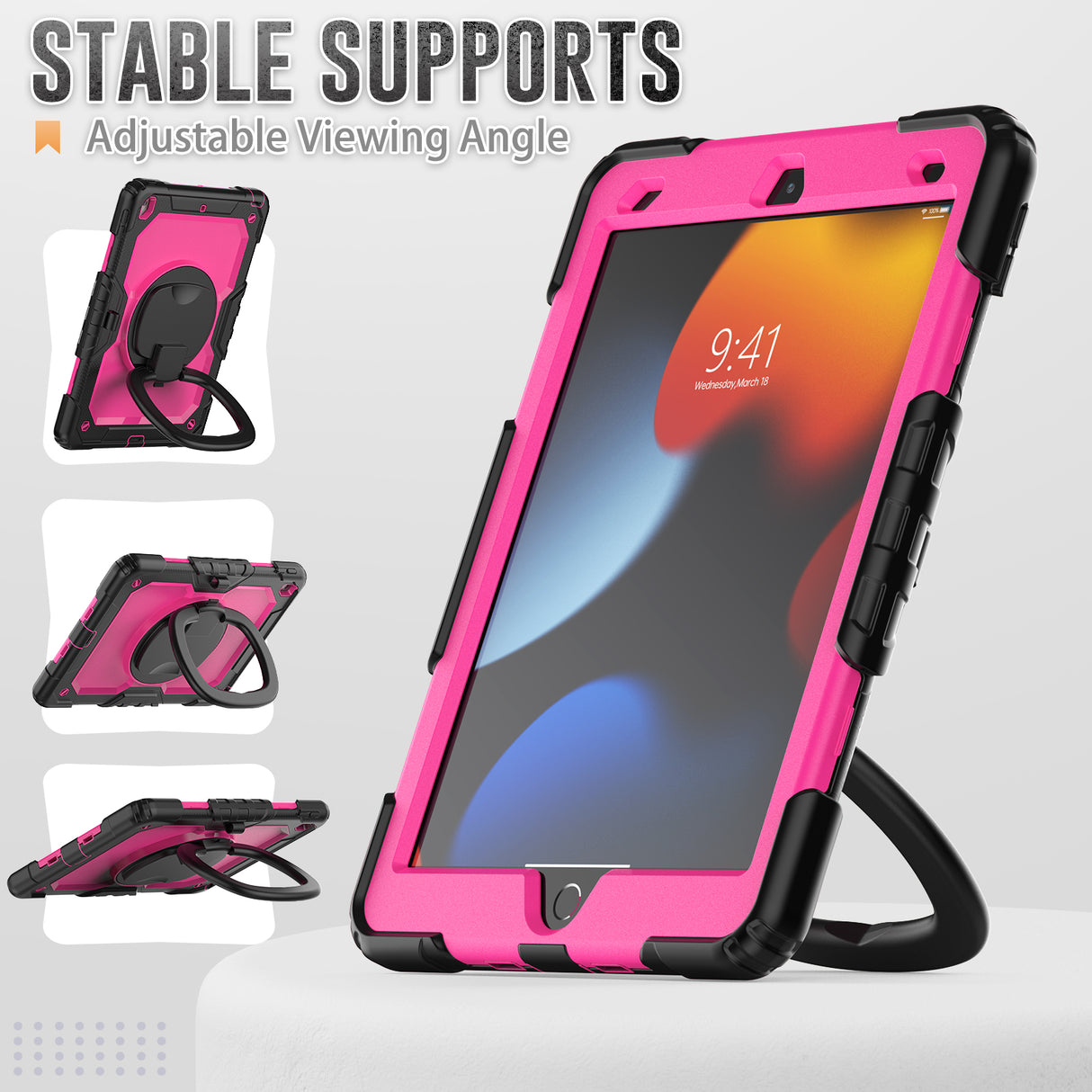 iPad Air 5 Ring Survivor Case