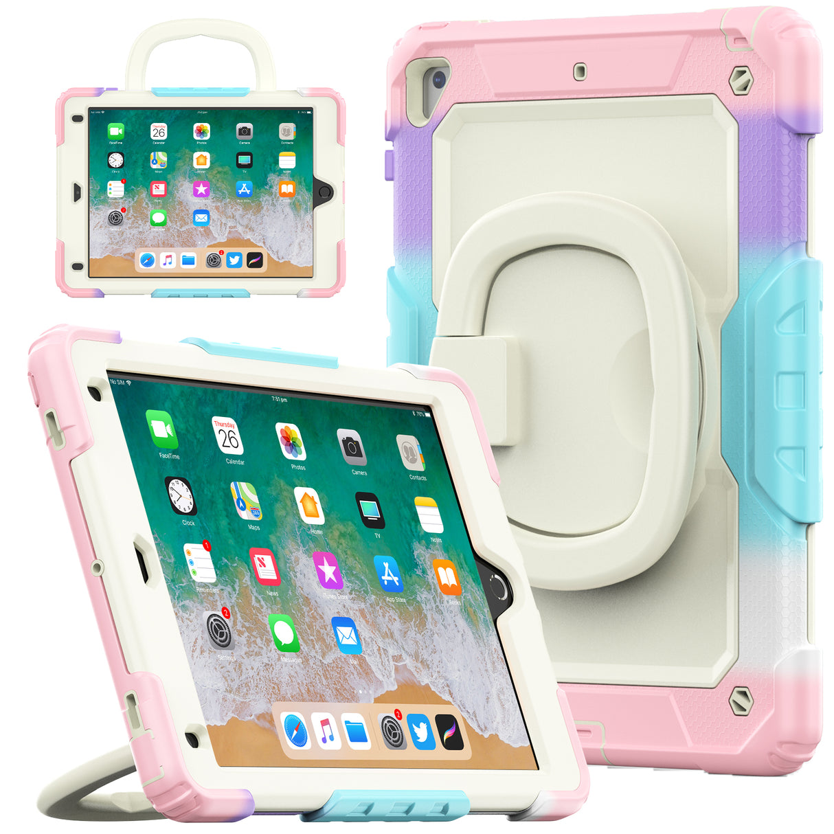 iPad Air 4 Ring Survivor Case
