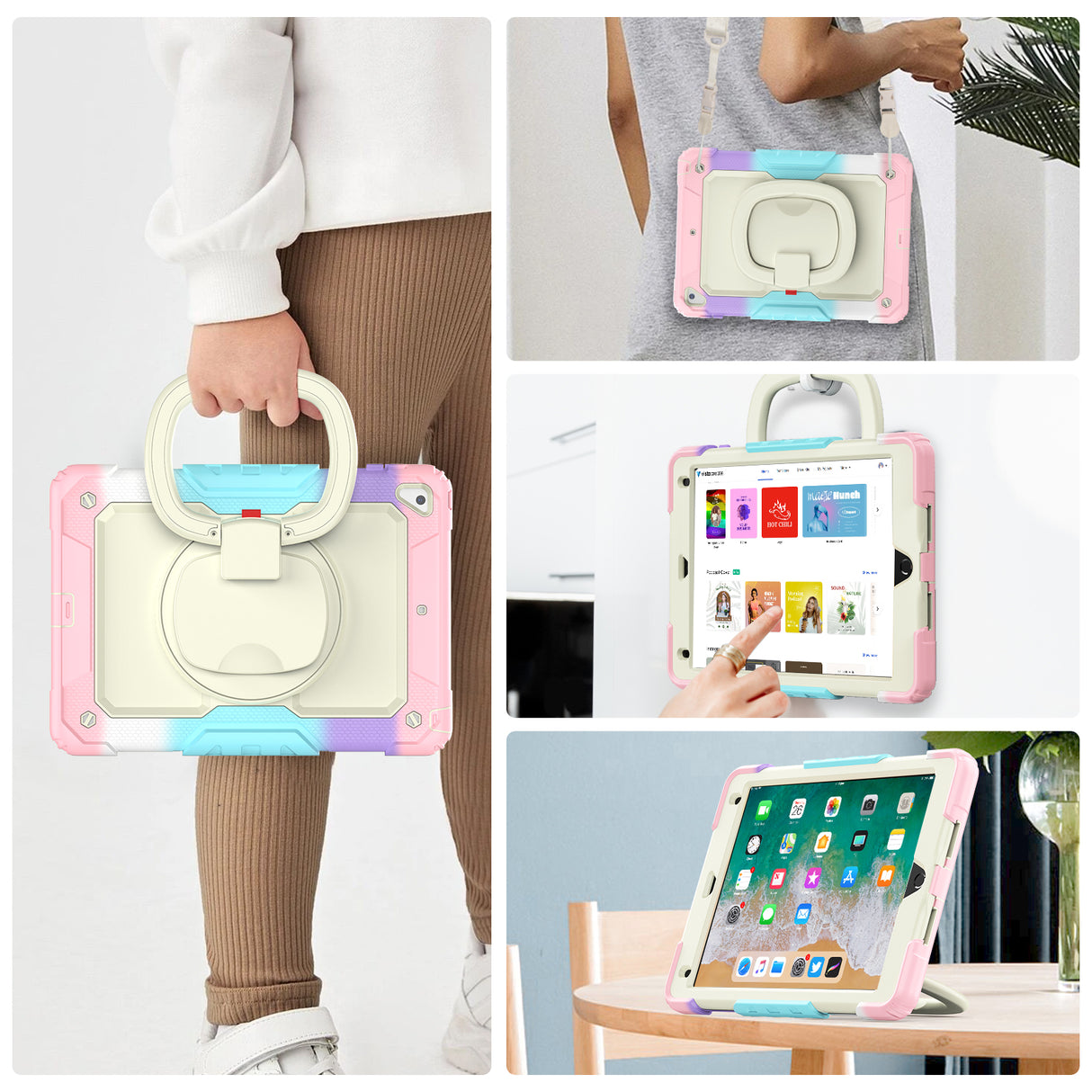 iPad Air 4 Ring Survivor Case