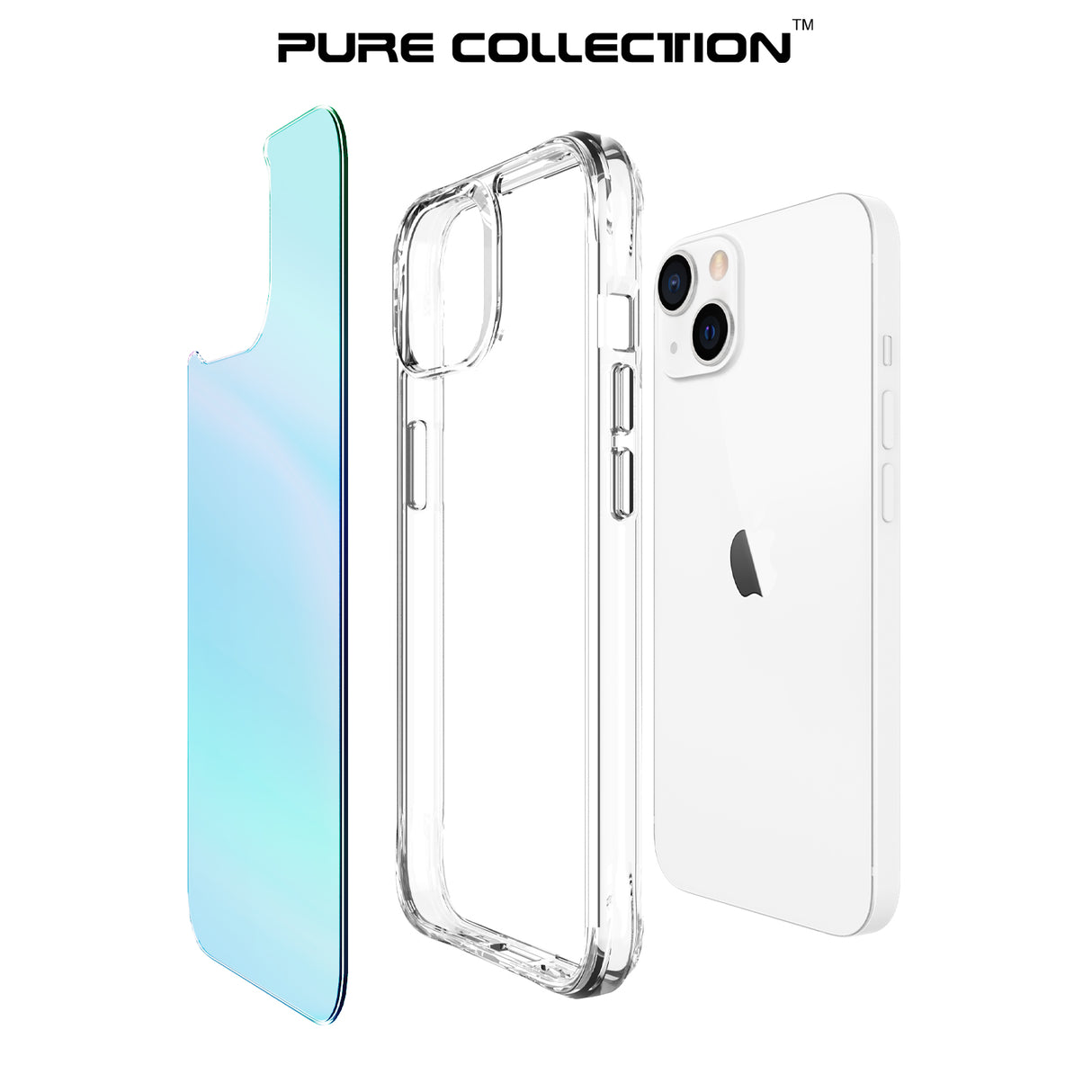 iPhone X Pure Rainbow Case