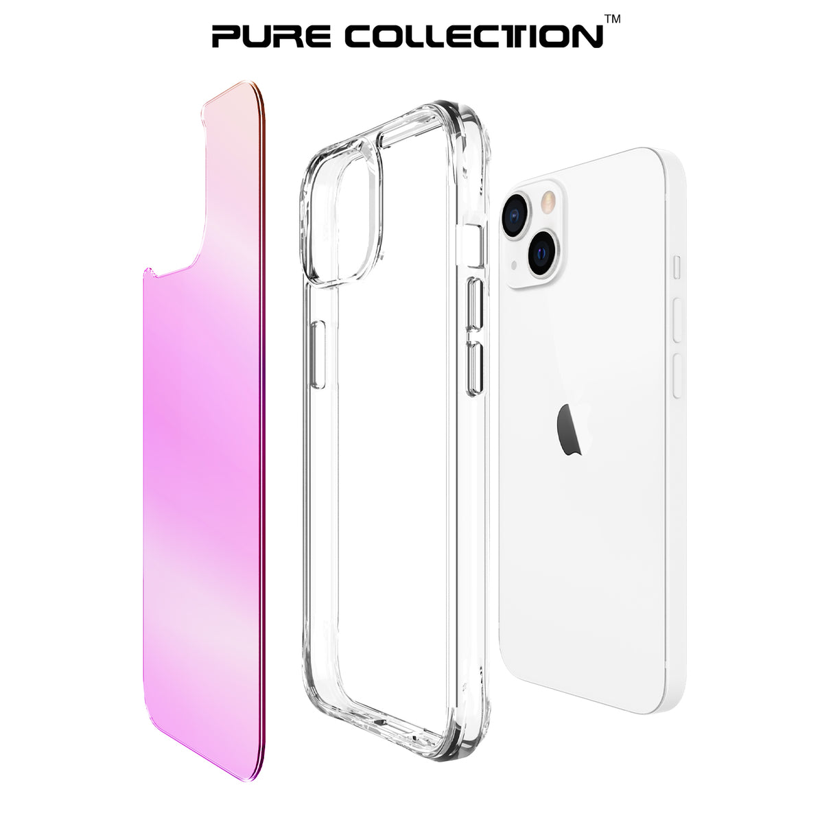 iPhone X Pure Rainbow Case