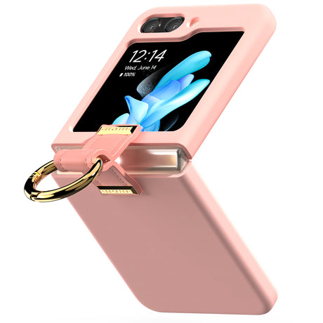 Samsung Galaxy Z Flip 6 Gold Ring Hard Case