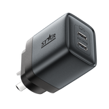 STAR 45W Type-C + Type-C (PD/PPS) Travel Speed Charger