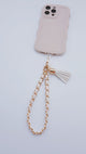 S&J Wristlets Leather & Gold