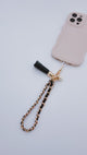 S&J Wristlets Leather & Gold