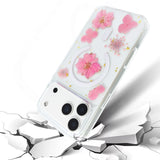 iPhone 17 Pro Max Real Flower Magsafe Case