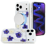 iPhone 17 Pro Max Real Flower Magsafe Case