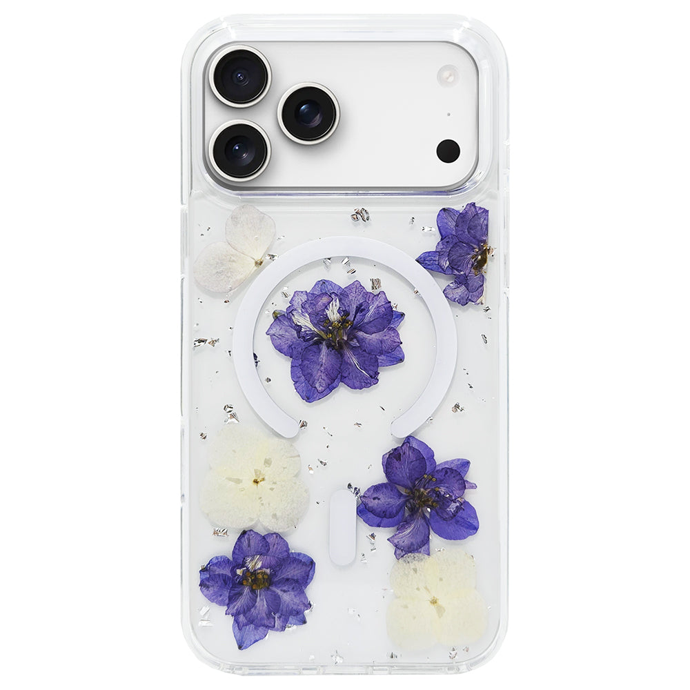 iPhone 17 Pro Max Real Flower Magsafe Case