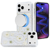iPhone 17 Pro Max Real Flower Magsafe Case