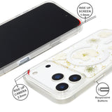 iPhone 17 Pro Max Real Flower Magsafe Case