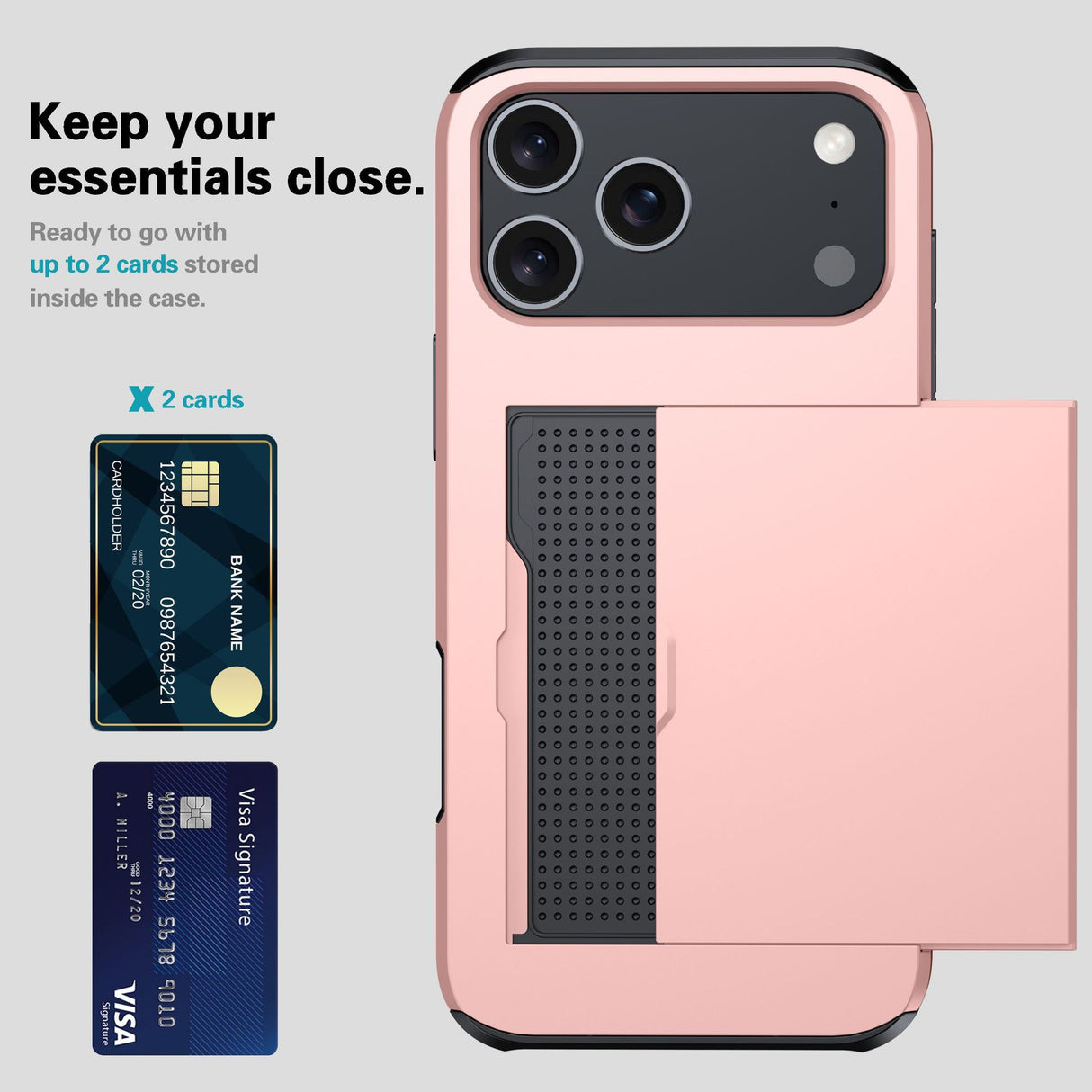 Spigen Card Holder Case iPhone 17 Pro Max